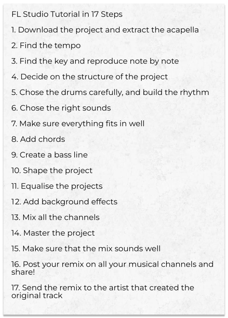 FL Studio Tutorial by Music Sensation in 17 steps. Download here free flp and secret gift: https://themusicsensation.com/fl-studio-tutorial/